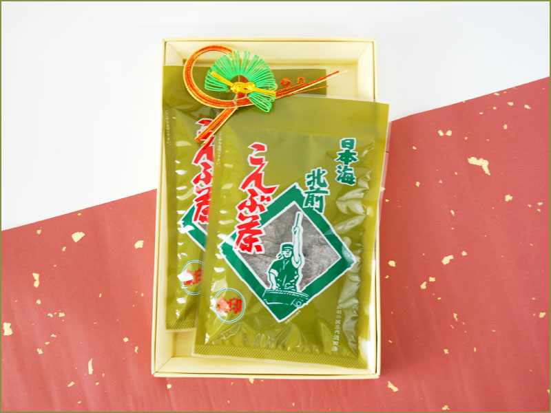 日本海北前こんぶ茶ギフトセット-商品画像